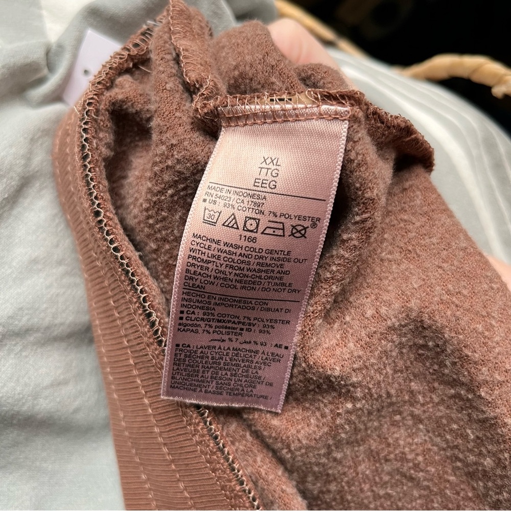 NWT Old Navy Women’s Mid-Rise Vintage Street Jogger Sweatpants — Date Palm XXL - Picture 7 of 9